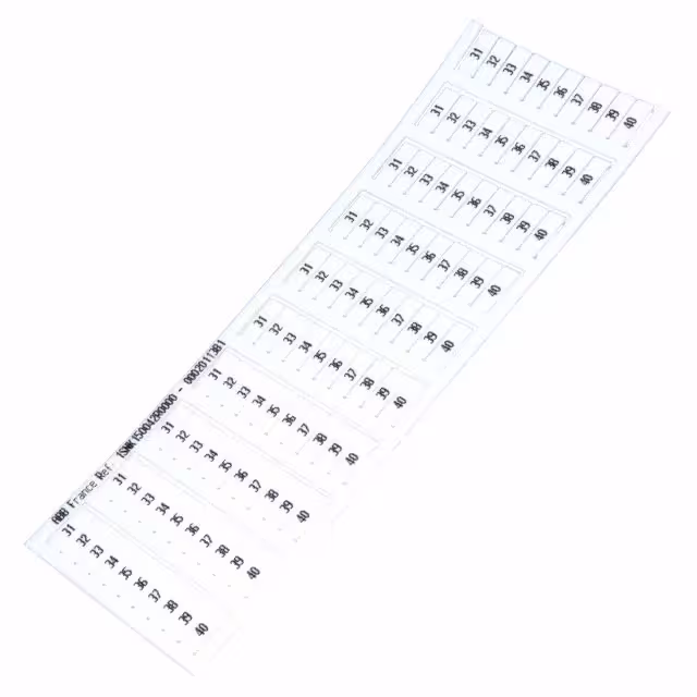 1SNK150042R0000 TE Connectivity ENTRELEC  Terminal Block Marker Strips